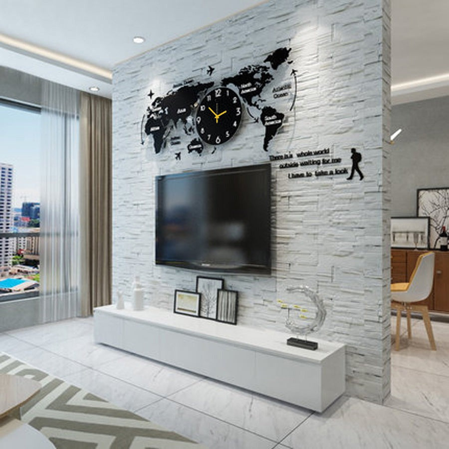 MODERN WOODEN WALL CLOCK